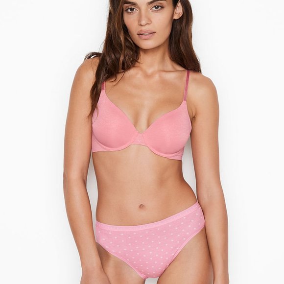 VS High-Leg Brief Stretch Cotton NWT L - Picture 3 of 12
